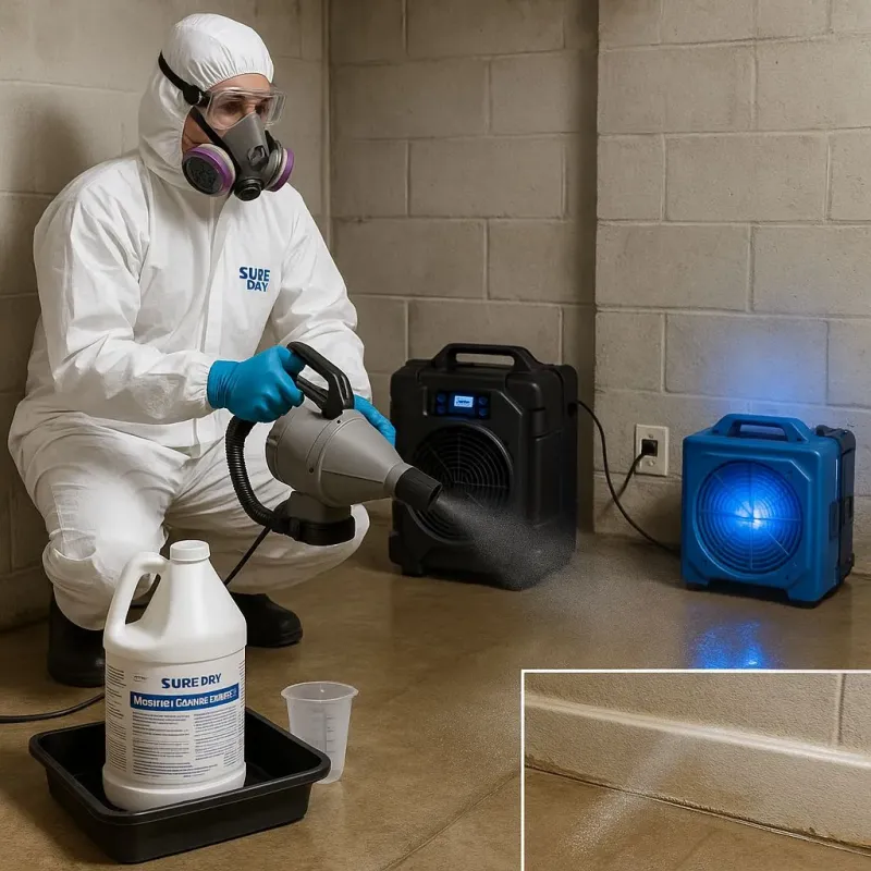 Sanitization and Odor Removal process in Danielsville, GA